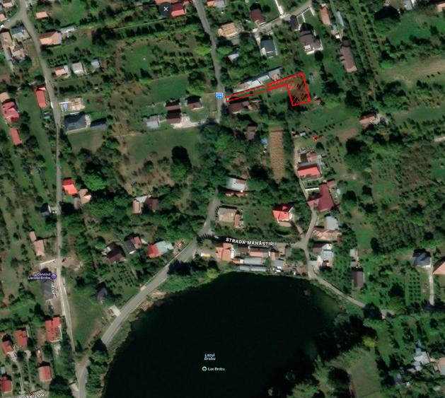 Teren Construcții intravilan de 615 mp, în Brebu Mânăstirei