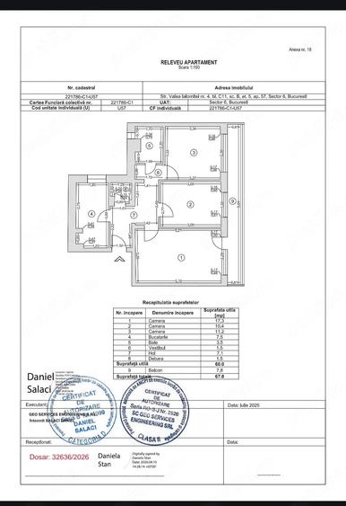 Apartament cu 3 camere decomandat în Drumul Taberei