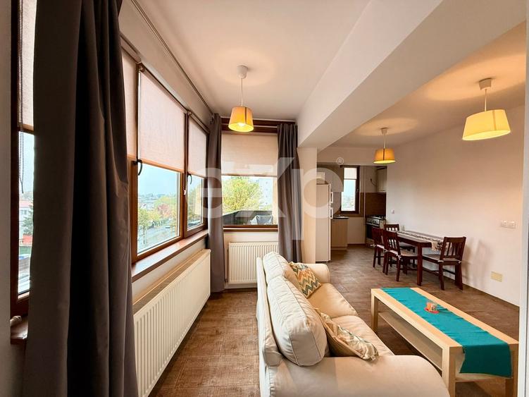 Apartament cu 2 camere semidecomandat, mobilat în Bucureștii Noi
