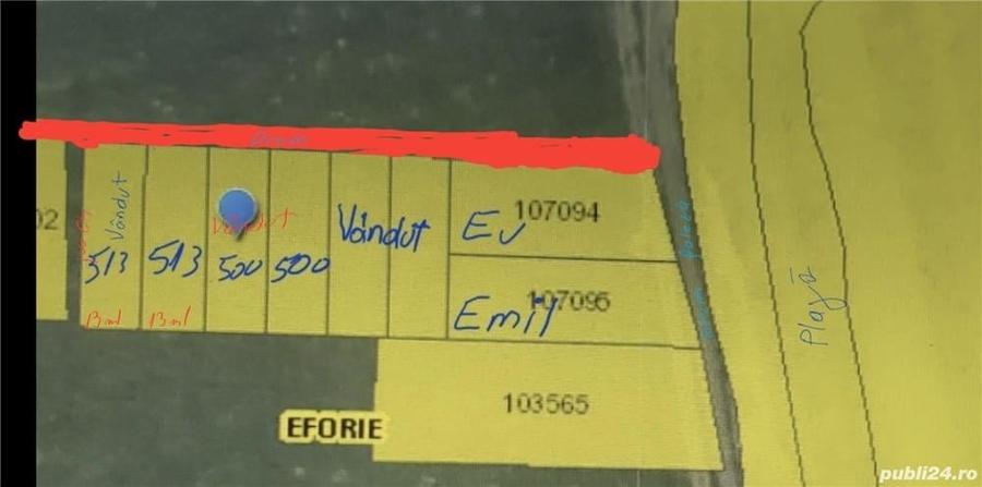 Teren de 500 mp, în Sud