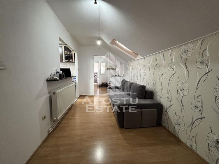 Apartament cu 2 camere semidecomandat, mobilat în Steaua