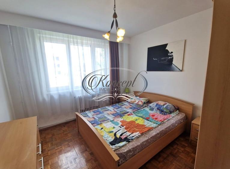 Apartament cu 2 camere semidecomandat, mobilat în Semicentral