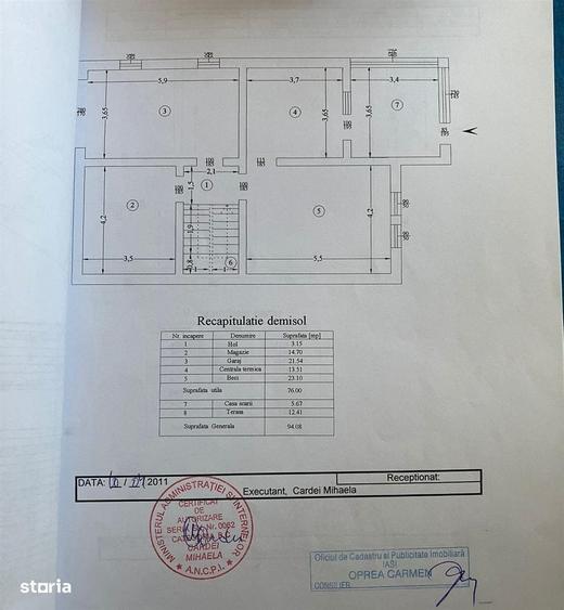 Casă cu 4 camere în Rusenii Noi