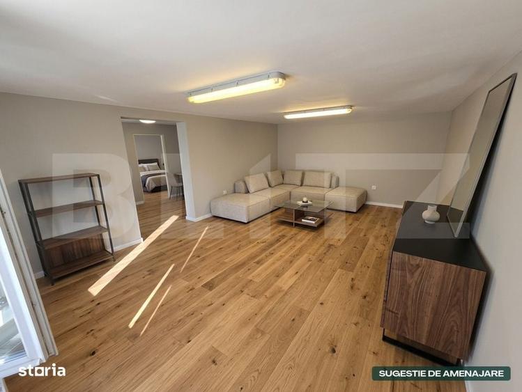 Apartament cu 3 camere decomandat în Central