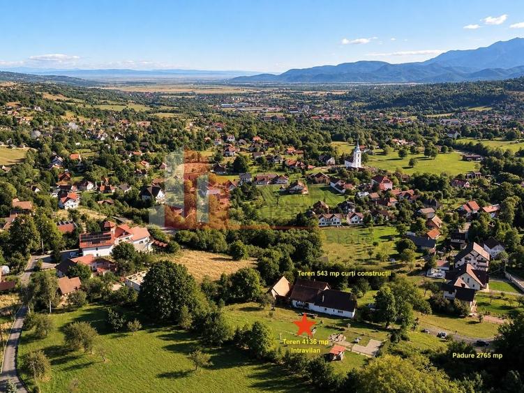Teren Construcții intravilan de 7151 mp, în Bran