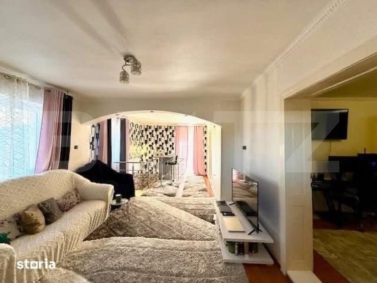 Casă cu 5 camere semidecomandat cu Teren 700 Mp în Central