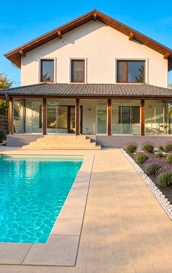 Casă individuală cu 5 camere cu Teren 427 Mp în Ferme