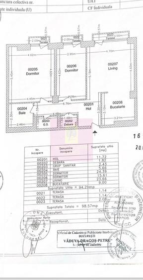 Apartament 3camere in complexul New Town Residence Dristor,parcare - 7