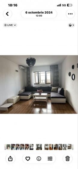 Apartament cu 2 camere decomandat în Străulești
