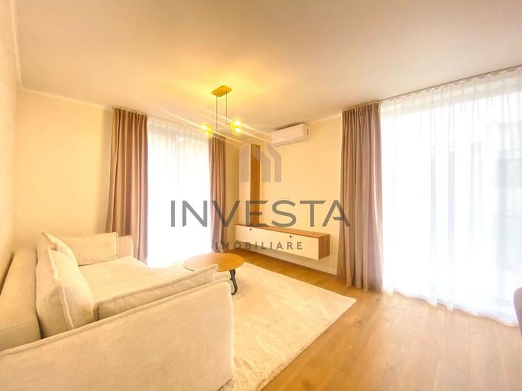 Apartament cu 2 camere semidecomandat, mobilat în Grigorescu