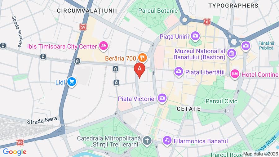Apartament cu 2 camere decomandat în Ultracentral