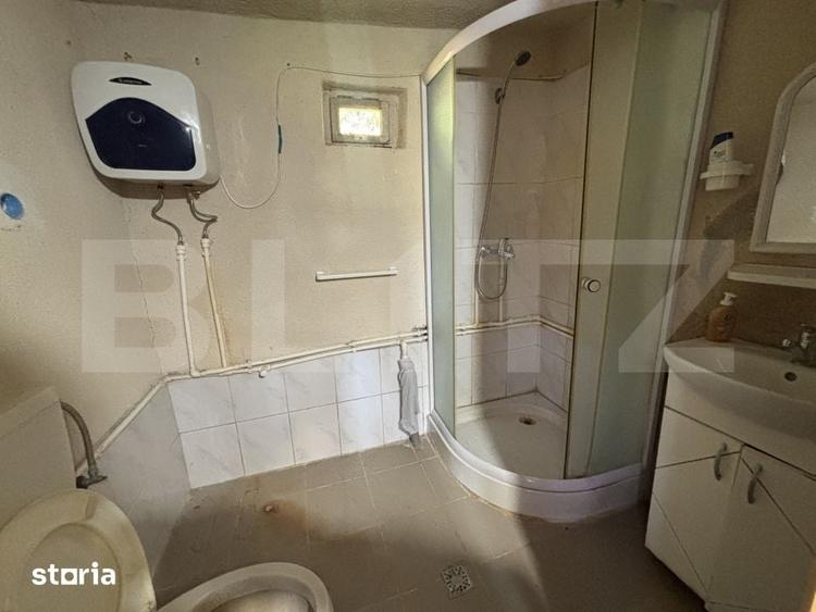 Casă cu 2 camere cu Teren 1400 Mp în Bălan