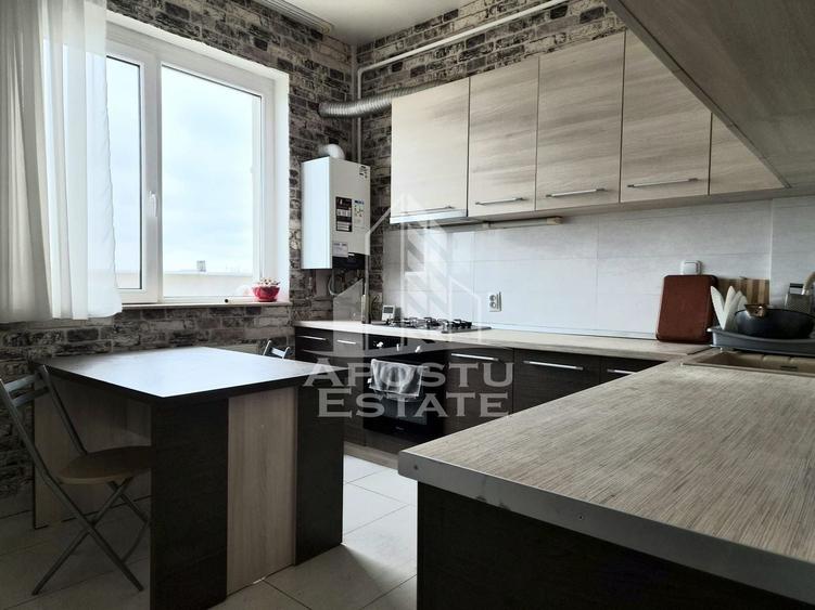 Apartament cu 3 camere decomandat, mobilat în UTA