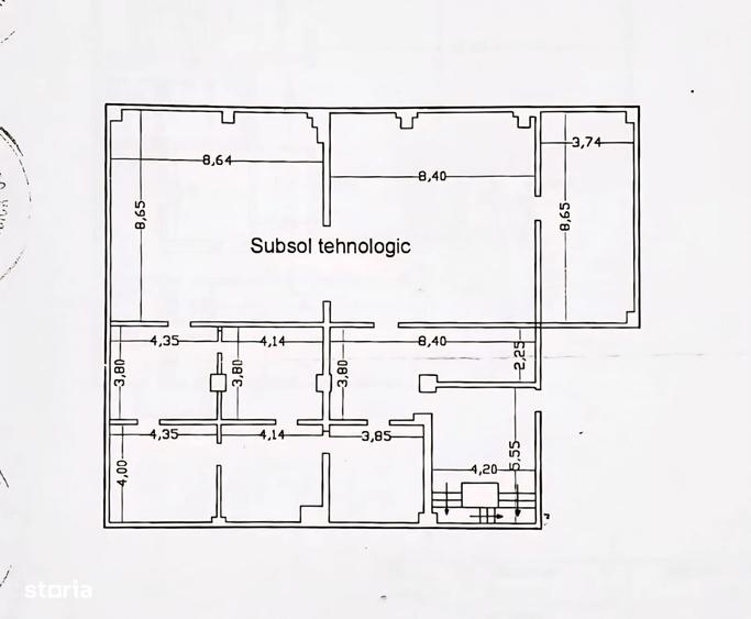 Spațiu comercial, de 974 mp, în Piața Centrală
