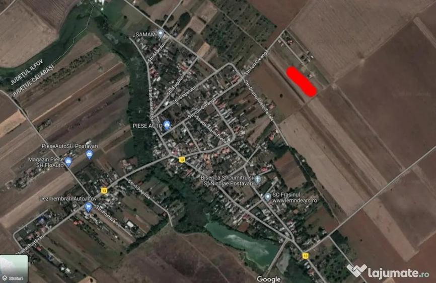 Teren în Frumușani