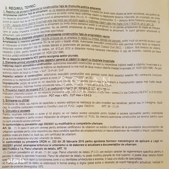 Teren de 717 mp, în Hamba