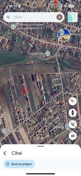 Teren de 753 mp, în Cihei