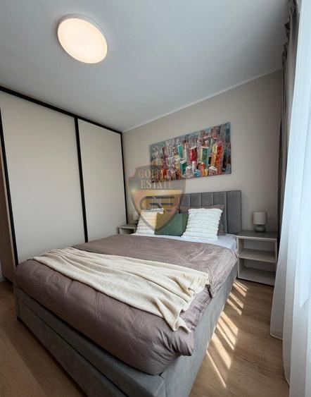 Apartament cu 2 camere semidecomandat, mobilat în City Park Mall