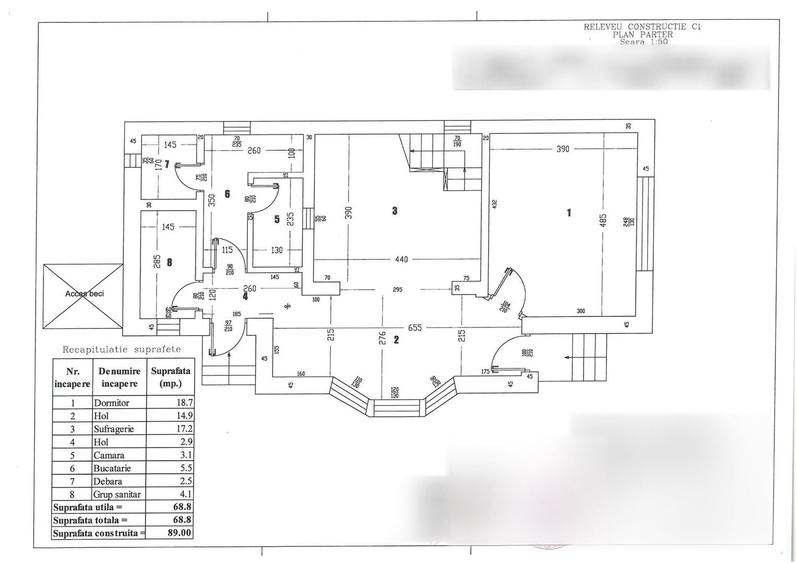 Spațiu comercial, de 134.60000610352 mp, în Central