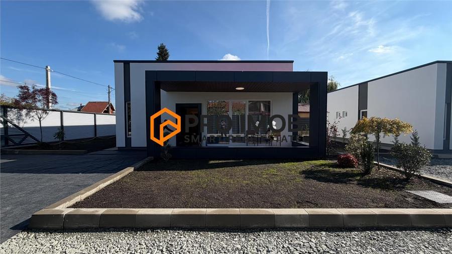 Casă individuală cu 3 camere cu Teren 460 Mp în Gura Câlnăului