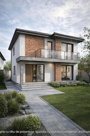 Casă individuală cu 4 camere cu Teren 250 Mp în Joița