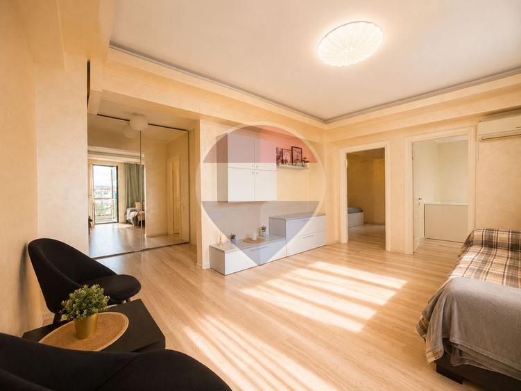 Apartament cu 3 camere decomandat, mobilat în Nord