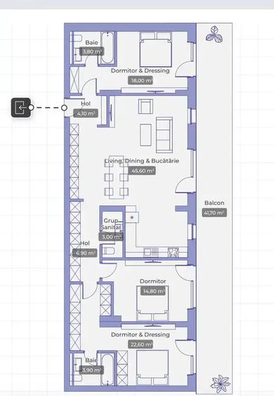 Penthouse Premium Iancu Nicolae | 4 Camere & Piscină - 6