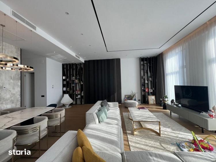 Apartament cu 4 camere, mobilat în Herăstrău