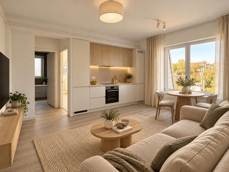 Apartament cu 2 camere în Cug