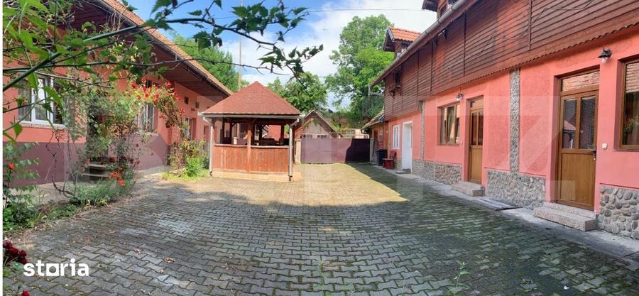 Casă cu 10 camere cu Teren 5500 Mp în Hârseni