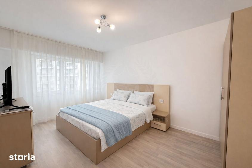 Apartament cu 2 camere, mobilat în Central