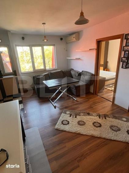 Apartament cu 2 camere semidecomandat în Central