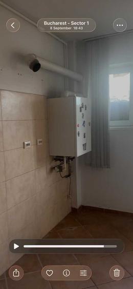 Apartament cu 3 camere semidecomandat în Străulești