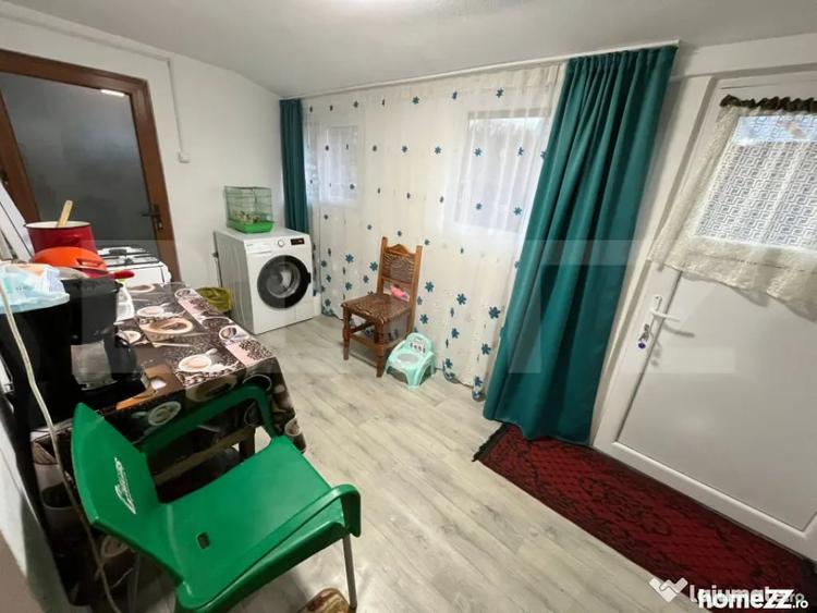 Casă cu 2 camere cu Teren 420 Mp în Central