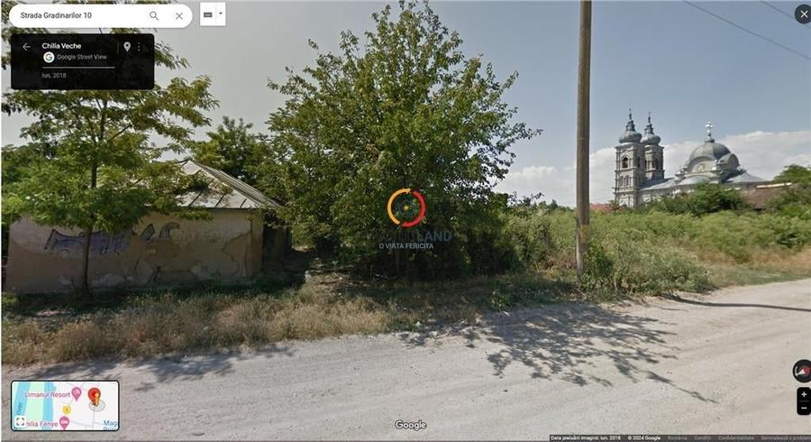 Teren Construcții intravilan de 1955 mp, în Chilia Veche
