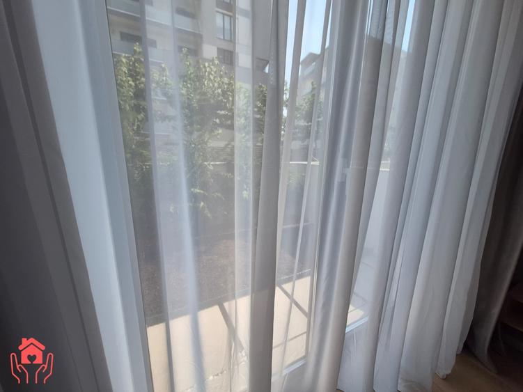 Apartament cu 2 camere semidecomandat, mobilat în Băneasa