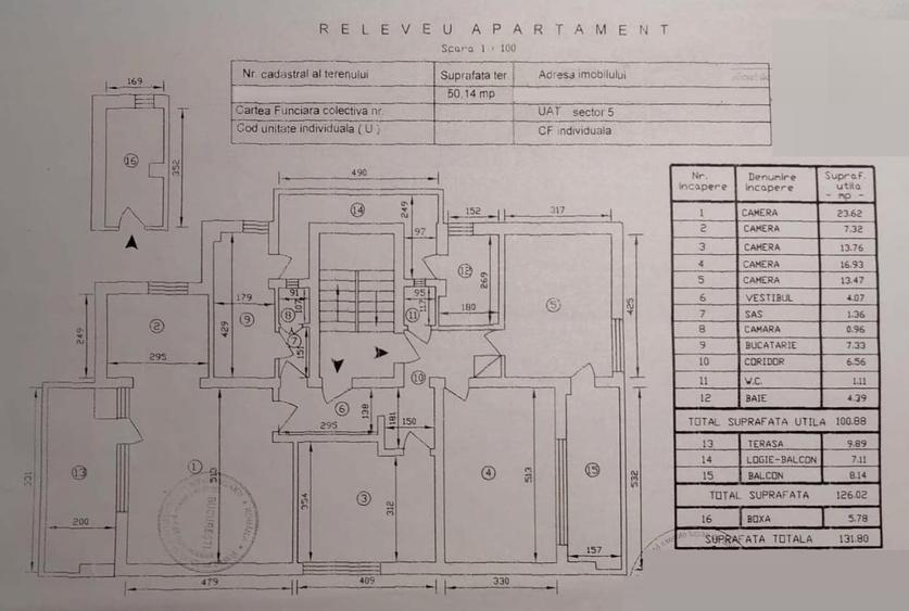 Apartament cu 5 camere semidecomandat în Cotroceni
