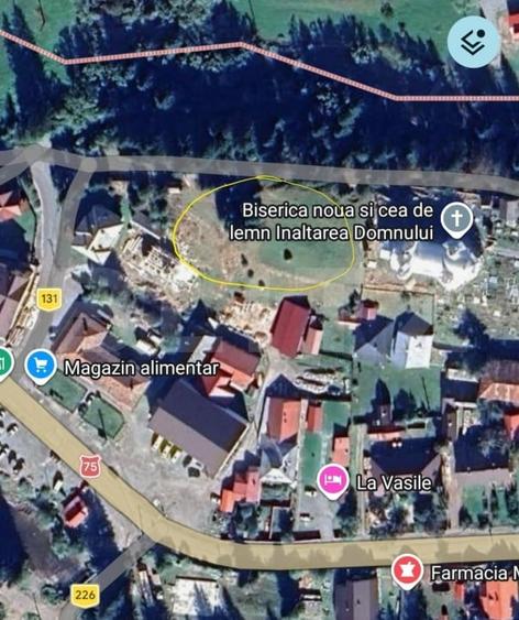 Teren Construcții intravilan de 408 mp, în Arieșeni