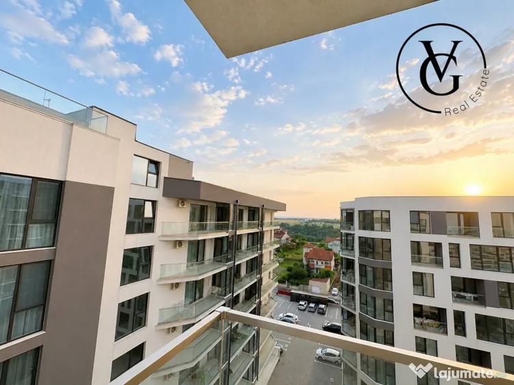 Apartament cu 2 camere semidecomandat în Nord