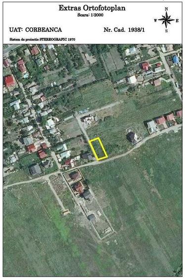 Teren Corbeanca central, asfalt, toate utilitatile, dubla deschidere, 752 MP + proiect 2 case - 5