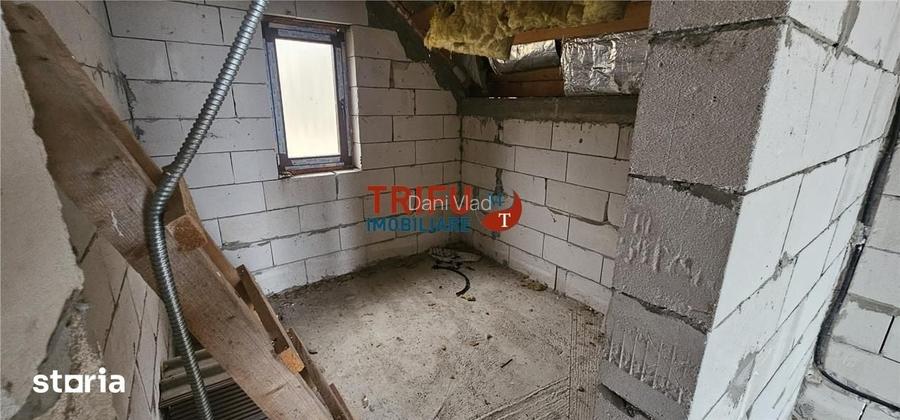 Casa de vanzare la rosu S+P+M si teren 1062 mp zona Micesti