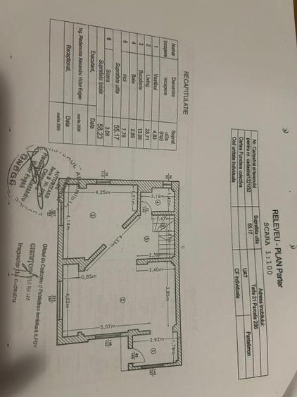 Casă individuală cu 5 camere cu Canalizare în Central