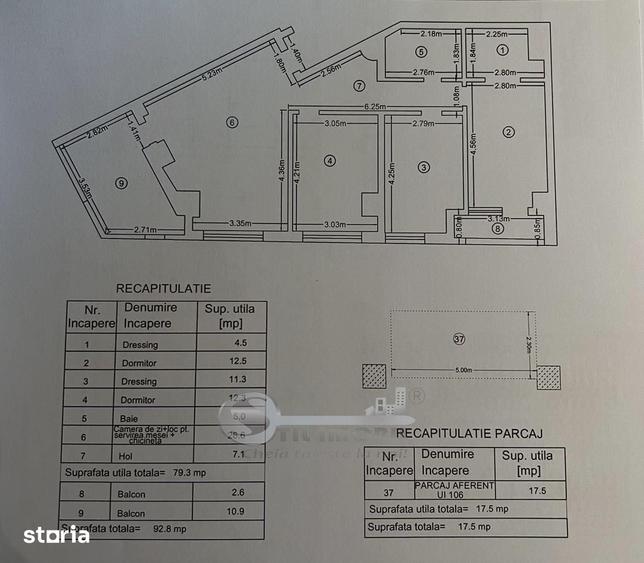 Apartament cu 4 camere în Tătărași