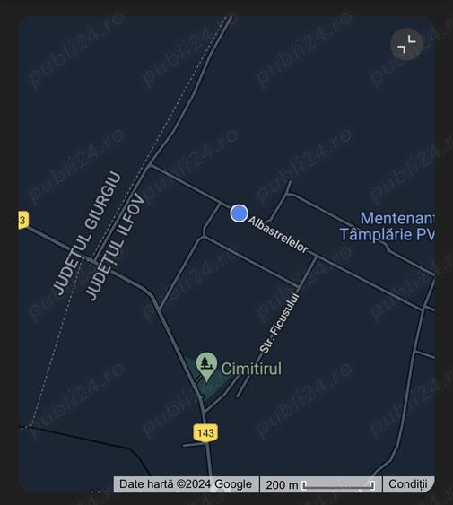 Teren de 2700 mp, în Dragomirești-Vale