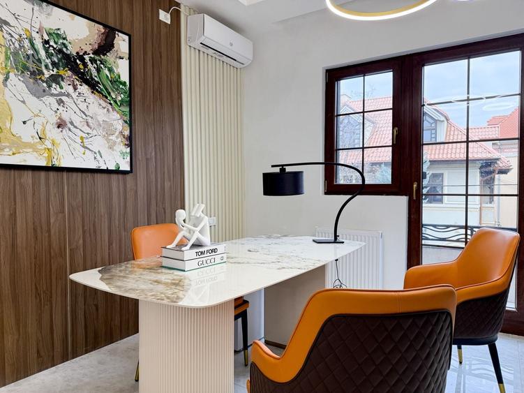 Penthouse cu 5 camere decomandat, mobilat în Kiseleff