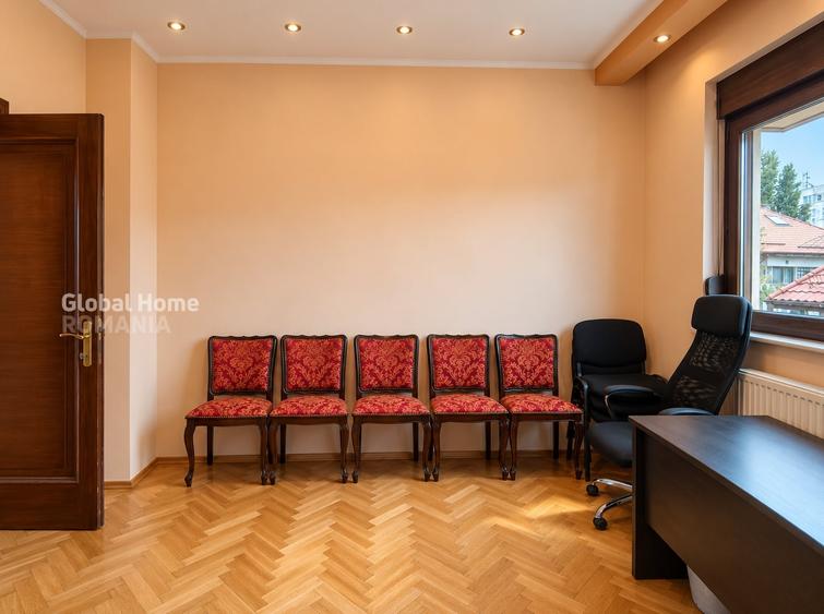 Apartament cu 5 camere semidecomandat, mobilat în Domenii