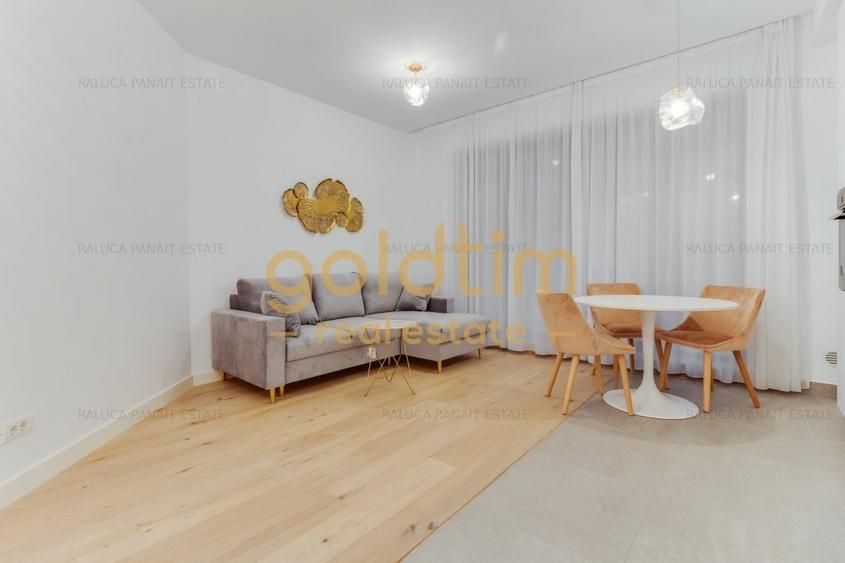 Apartament cu 2 camere nedecomandat, mobilat în Herăstrău