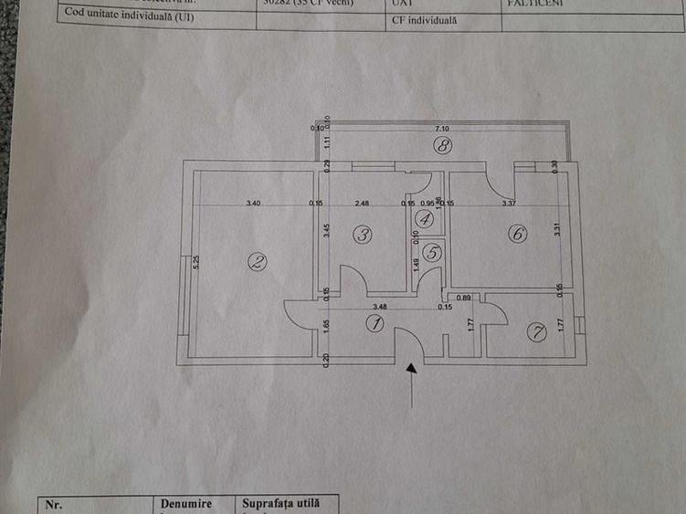 Apartament cu 2 camere decomandat în Fălticeni