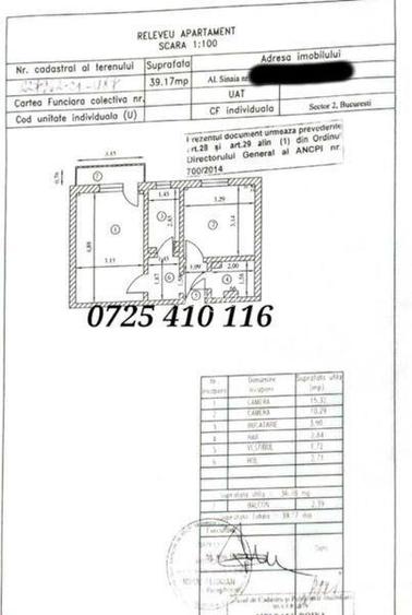 Vand apartament 2 camere decomandat