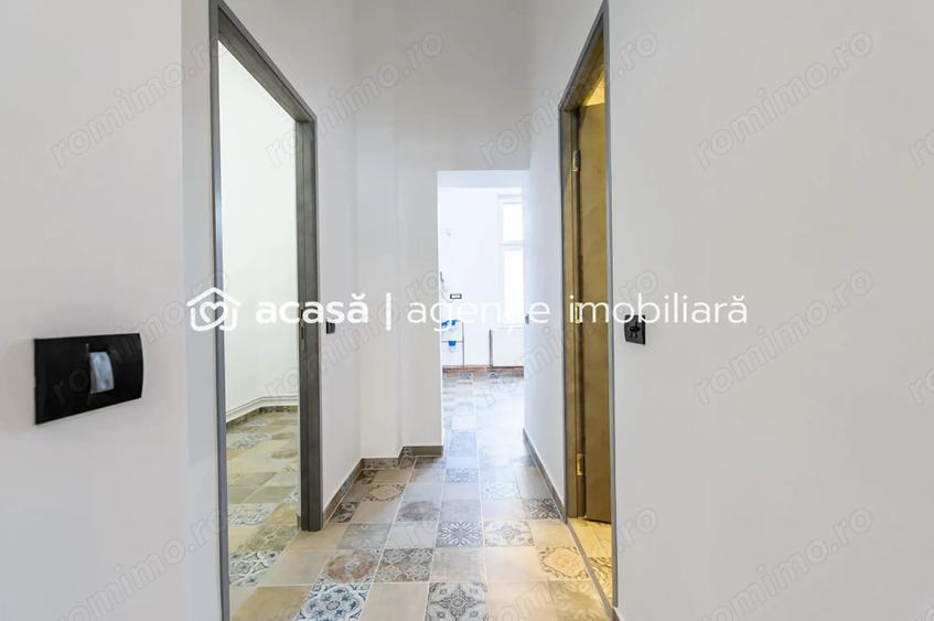 Apartament cu 3 camere nedecomandat în Central